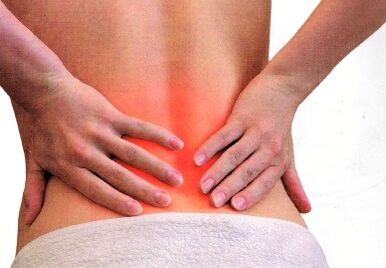 Il dolore di Low in una donna
