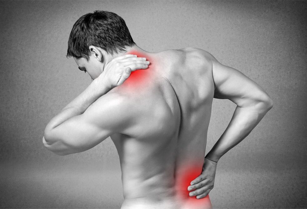 dolore dovuto all'osteocondrosi